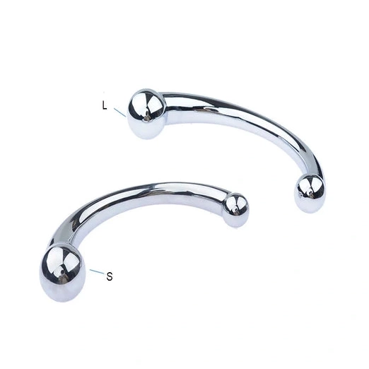 Stainless Anal Hook Steel Elegant Double Ended 5858 0708